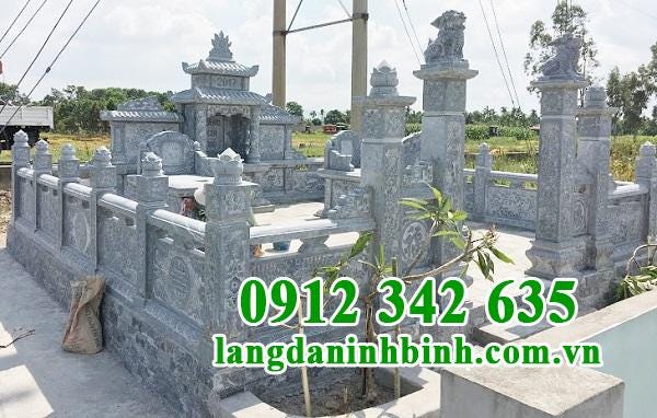 Giá lăng mộ đá xanh Ninh Bình