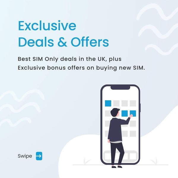 Best SIM-Only Deals in the UK. In today’s mobile-driven world, finding… | by Sadiarehan | Jun