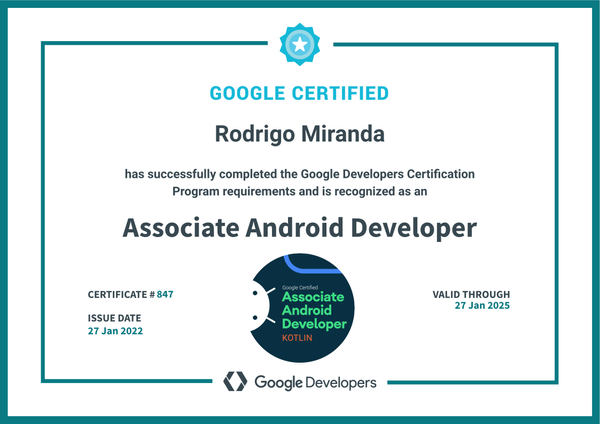 free android development course with certificate