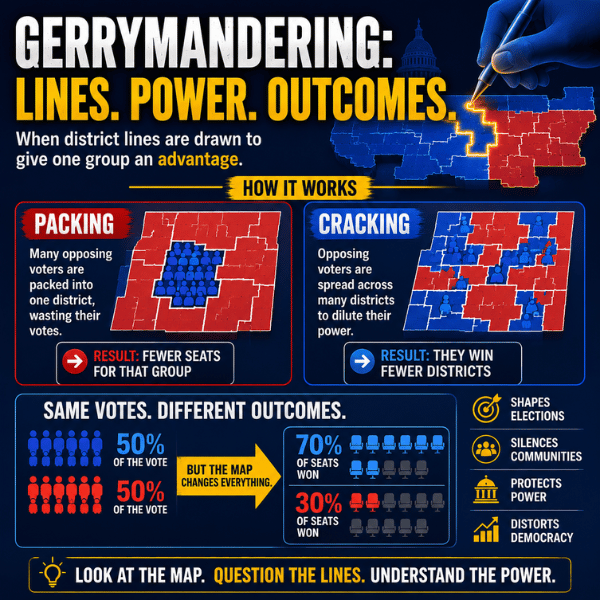 Gerrymandering Explained: How District Lines Can Change Political Power