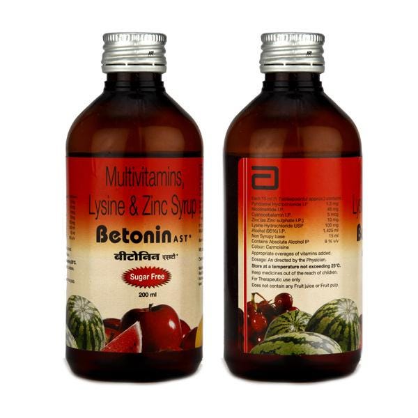 The Uses of Betonin Syrup Benefits and Precautions by Muskaanmwc