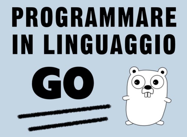 La guida italiana per programmare in Go