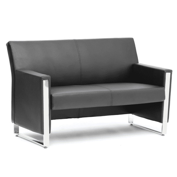 Politan Modern Loveseat Chair Anderson & Worth Office Furniture Medium