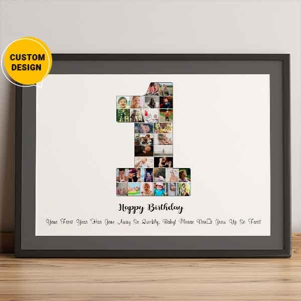 Personalized Number Collages for Birthday — Collage Master by Collage