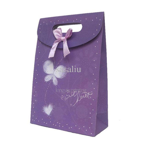 Gift Paper Bag Printing Service,Holiday Gift Bag Printing by longyin