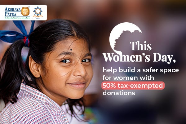 Break The Bias With Akshaya Patra This Women S Day By The Akshaya   1*OFyhRXCAhNRcDuL26JTD6w 