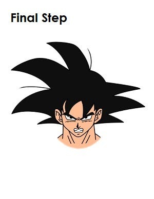 Desenhando o Goku - Drawing Goku (Dragon Ball ) 