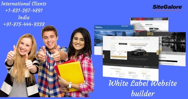 White Label Website Builder. Sitegaloreapplication is now fully… | by ...