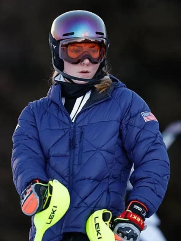 Mikaela Shiffrin Milano Cortina 2026 Team USA Puffer Jacket