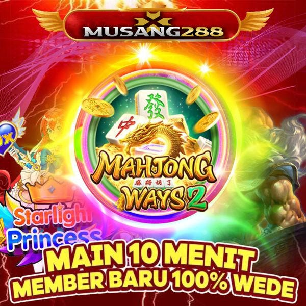 Main hanya 10 menit di MUSANG288 langsung dijamin wede maksimal.
