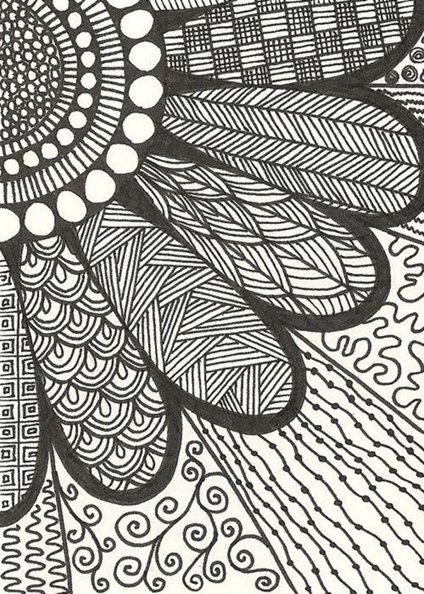 Easy 2024 doodle drawing