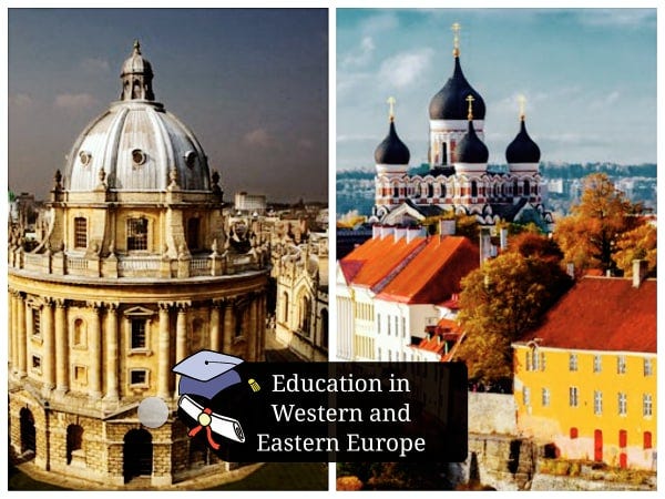 Major differences in Western and Eastern Education in Europe | by