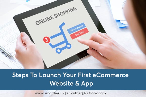Steps To Launch Your First Ecommerce Website App By Deepika P Medium Steps To Launch Your First Ecommerce Website App By Deepika P Medium