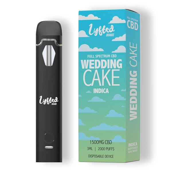 CBD WEDDING CAKE. INGREDIENTS *HempDerived Cannabidiol… by