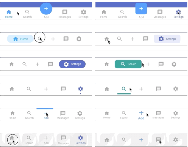 Implementing Rounded and Curved Bottom Navigation Bars in Flutter | by  Lotfi Habbiche | Stackademic