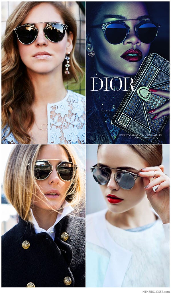 How Dior has reached such success in sunglass business | by Laura Vannerem  | La Pecera | Medium