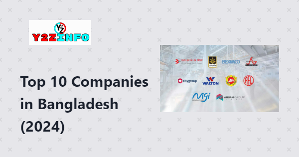 Top 10 Companies in Bangladesh (2024) - Victor Ray - Medium