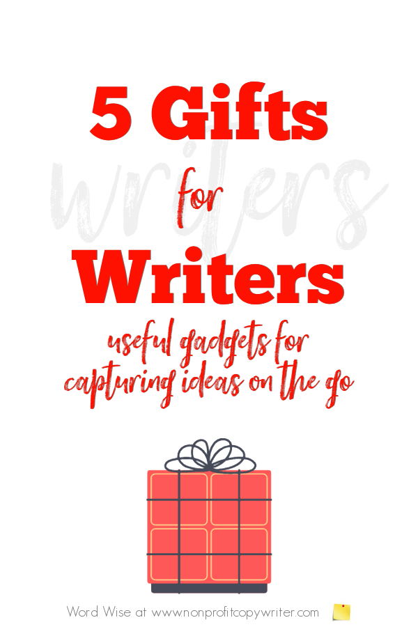 5 Fun Gifts for Writers. Useful gadgets that writers can use to…, by Kathy  Widenhouse, The Book Mechanic