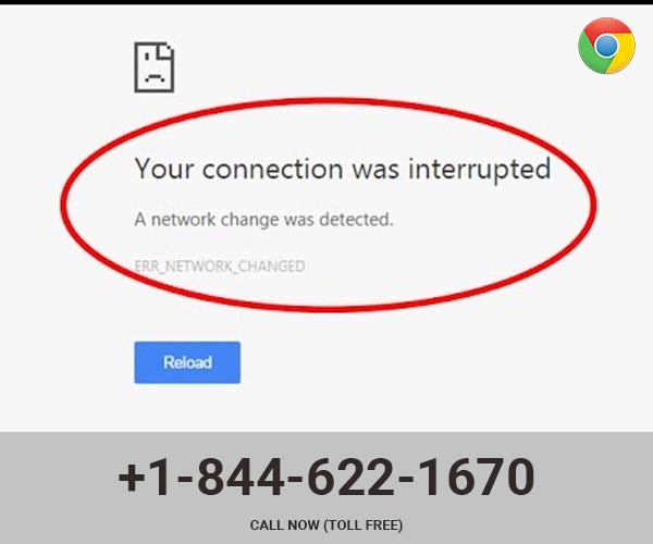 Instant Fix A Network Change Was Detected By Calling Our Chrome Support