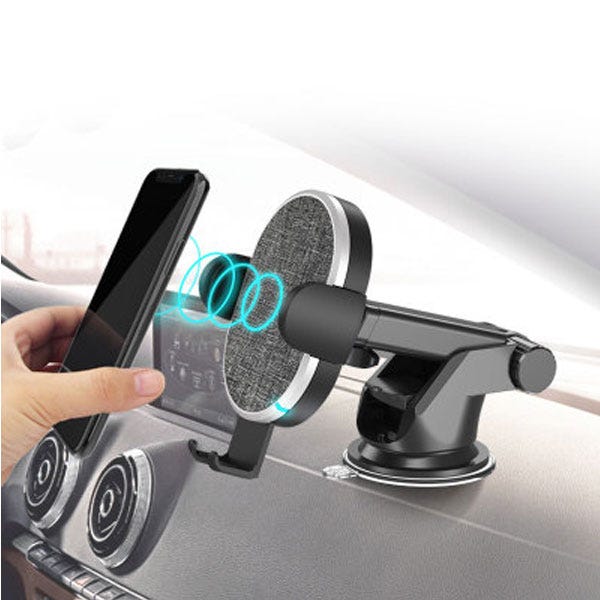 Car Wireless Charger. The automatic clamping cell phone… by Jessica yuan Medium