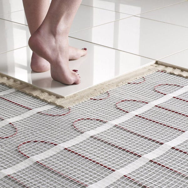 Under Tile Floor Heating Discovering the Comfort of a Heated Tile