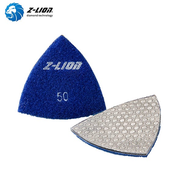 Z-LION 3 Triangle Diamond Polishing Pads Traingular Diamond