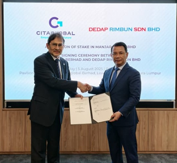 CITAGLOBAL通过战略收购MUTIARA PERLIS 12.8%股权强化玻璃市海上走廊布局