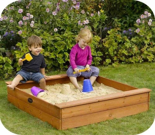 Little Tikes Sand Pit. Today's sandpits may lack the… | by Hair n Hair |  Medium