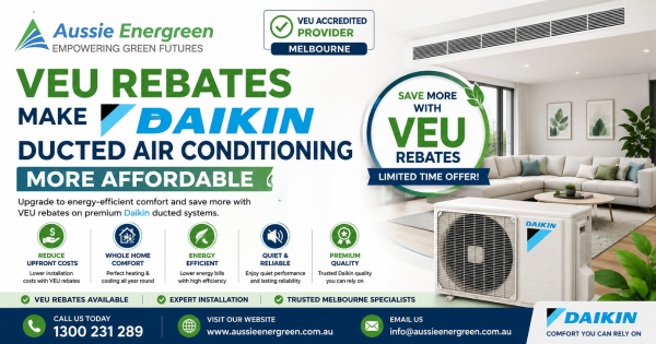 Why More Victorian Homeowners Are Choosing Daikin Ducted Air Conditioning with VEU Rebates