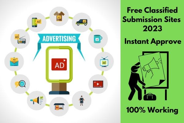 Instant Approve Free Classified Submission Sites List 2023 | By ...