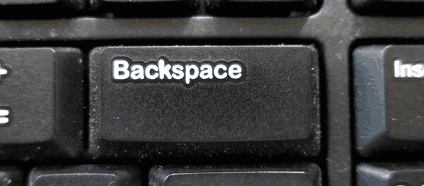 Backspace. Have you ever been writing a story, and… | by Grummax | Medium