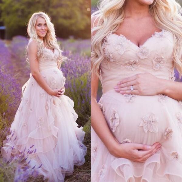 Dot You Mama Maternity Dress - Pink
