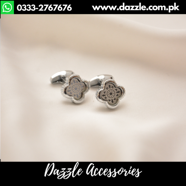 Mens Initial Letter Cufflinks In Sterling Silver | Savile Row Company - Foto 7