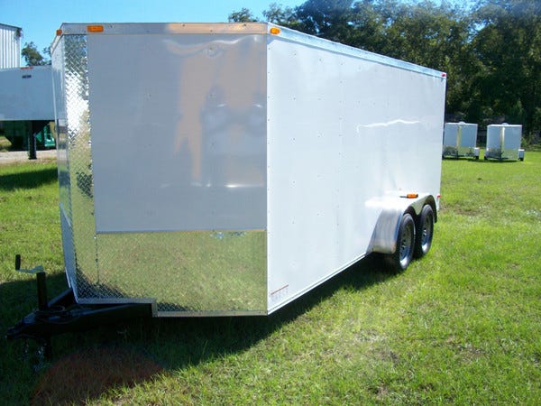 Your Ultimate Hauling Solution: 8.5x16 Enclosed Trailer for Sale at