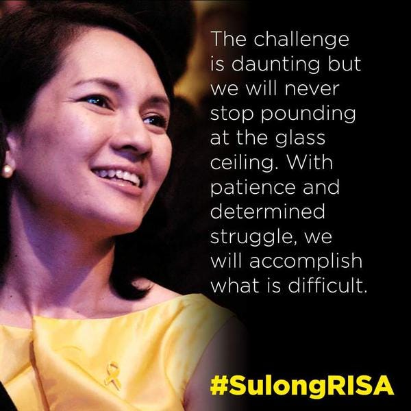 Butr — Risa Hontiveros And Her Imaginary Glass Ceiling By Ronald Po Medium