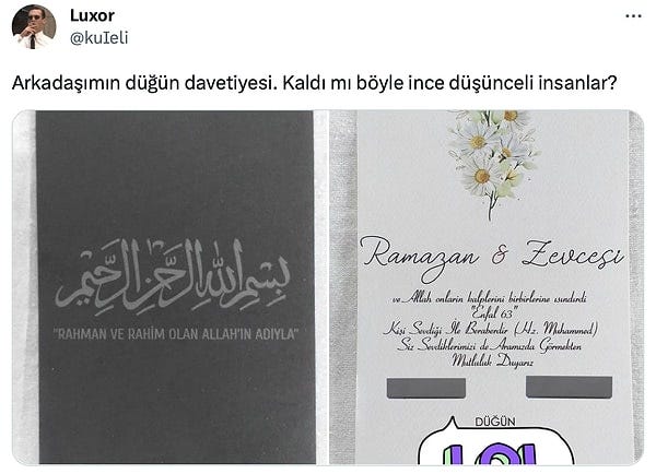 İslam’da Kadının Adı Var, Davetiyede Neden Yok?