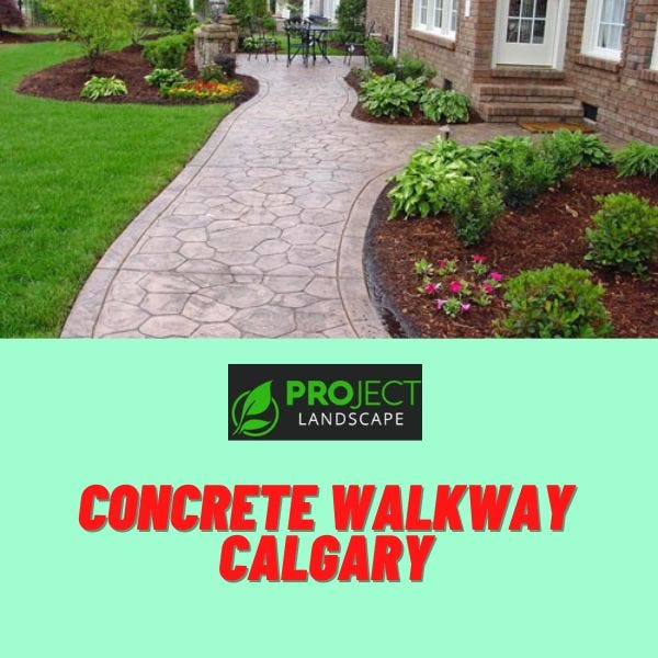 Top Benefits of Concrete Walkway in Calgary by Project Landscape Medium