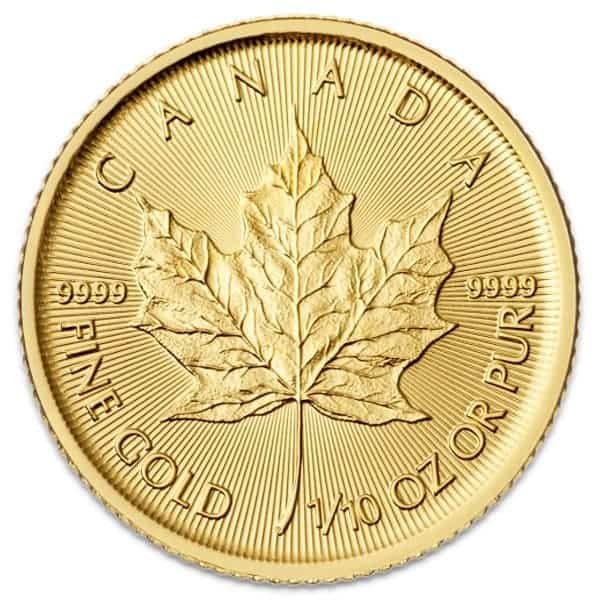 History of the Canadian Gold Maple Leaf
