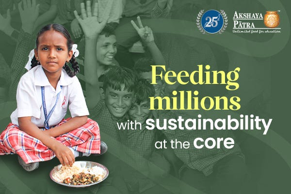 Earth Day 2026: How Akshaya Patra Practices Sustainability While Feeding Millions?