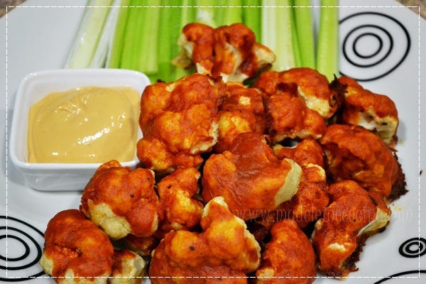 Coliflor al estilo Búfalo: La opción vegetariana más sabrosa