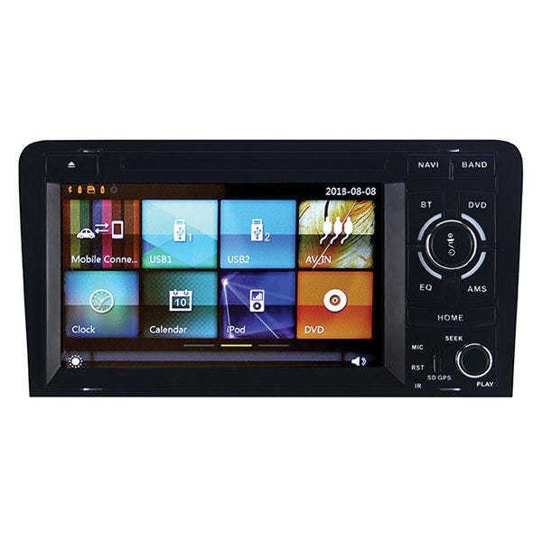 Car Stereo Multimedia System with Reverse Camera And GPS Accessories at