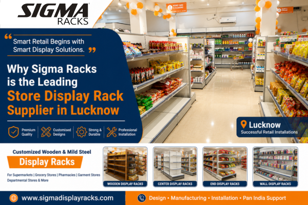 Why Sigma Racks is the Leading Store Display Rack Manufacturer in Lucknow