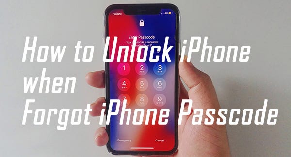 How to Unlock iPhone When You Forgot iPhone Passcode