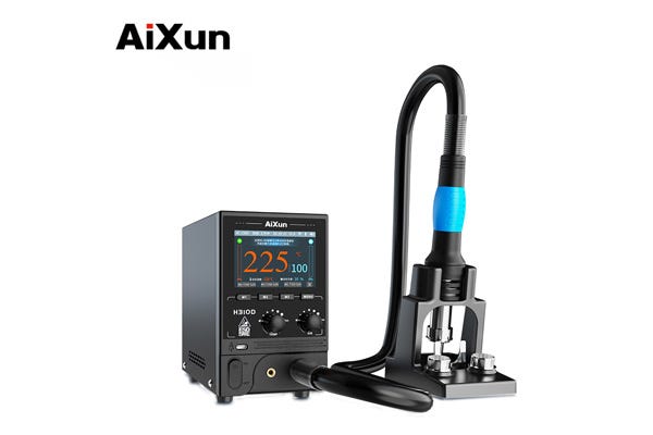What is a hot air gun used for?