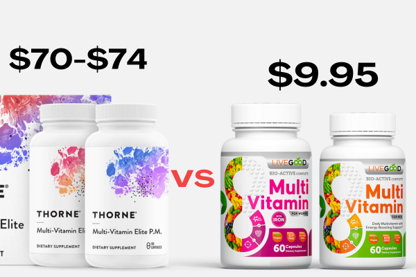 Why Pay More for Thorne Multivitamins? This $9.95 Option is Just as Effective