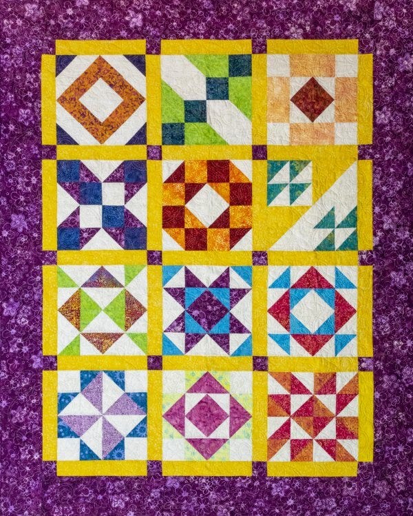 Best Batik Quilt Pattern | Grandma’s Attic Quilting ...