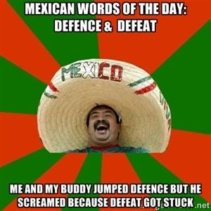 mexican word of the day chicken wing