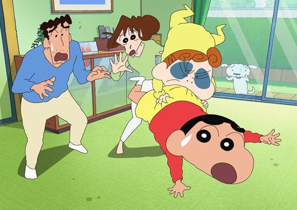 Crayon Shinchan: Another POV Review, by meowingmeonite