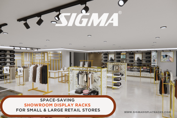 Space-Saving Showroom Display Racks for Small & Large Retail Stores