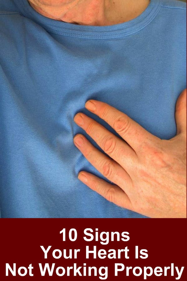 10 Signs Your Heart Is Not Working Properly by Linda Kelly Lee Medium